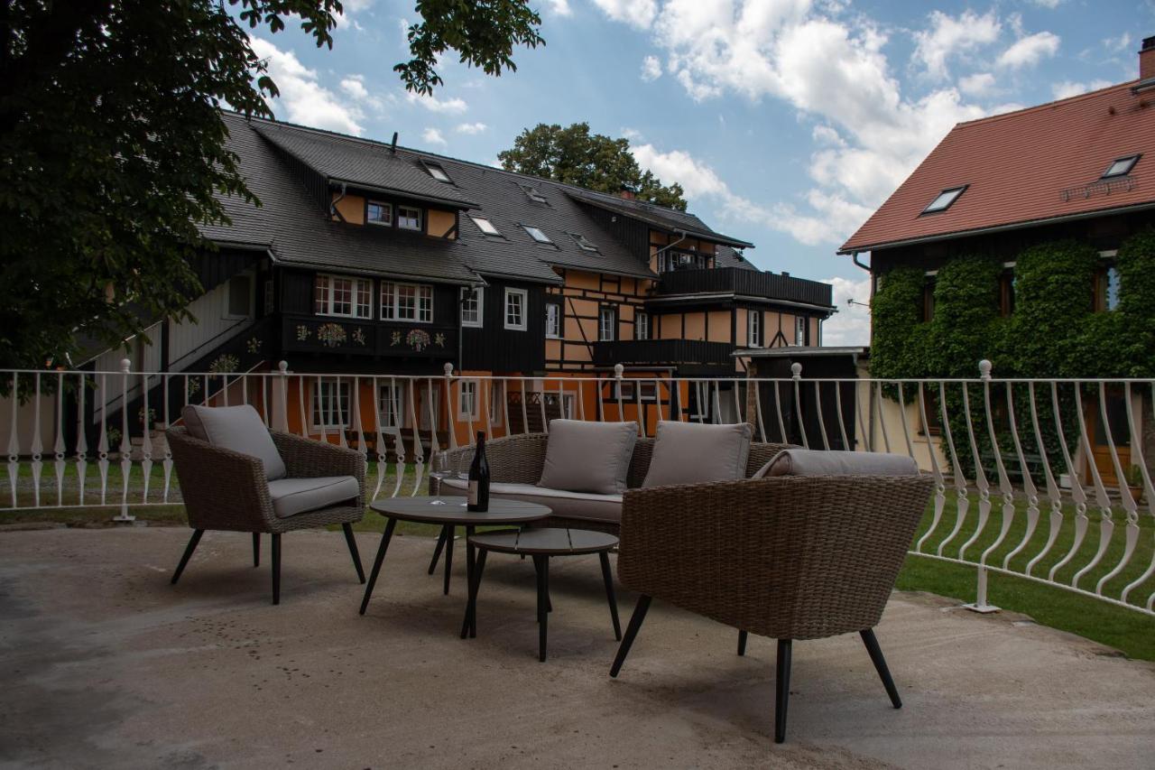 Ferienhaus Ostrauer Hof Bad Schandau Exterior foto